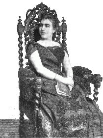 die schriftstellerin und Übersetzerin elena văcărescu (1864 - 1947)